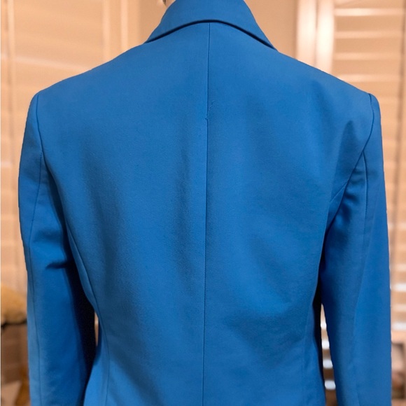 New York and Company Blue Three-Piece Blazer, Pant, and Vest Set - Picture 9 of 17